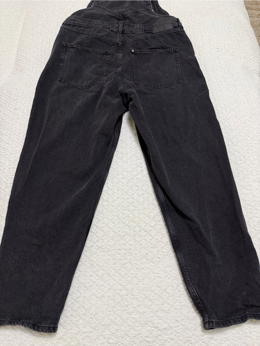 &Denim by H&M Black Overalls Women’s Size Large - Picture 8 of 8